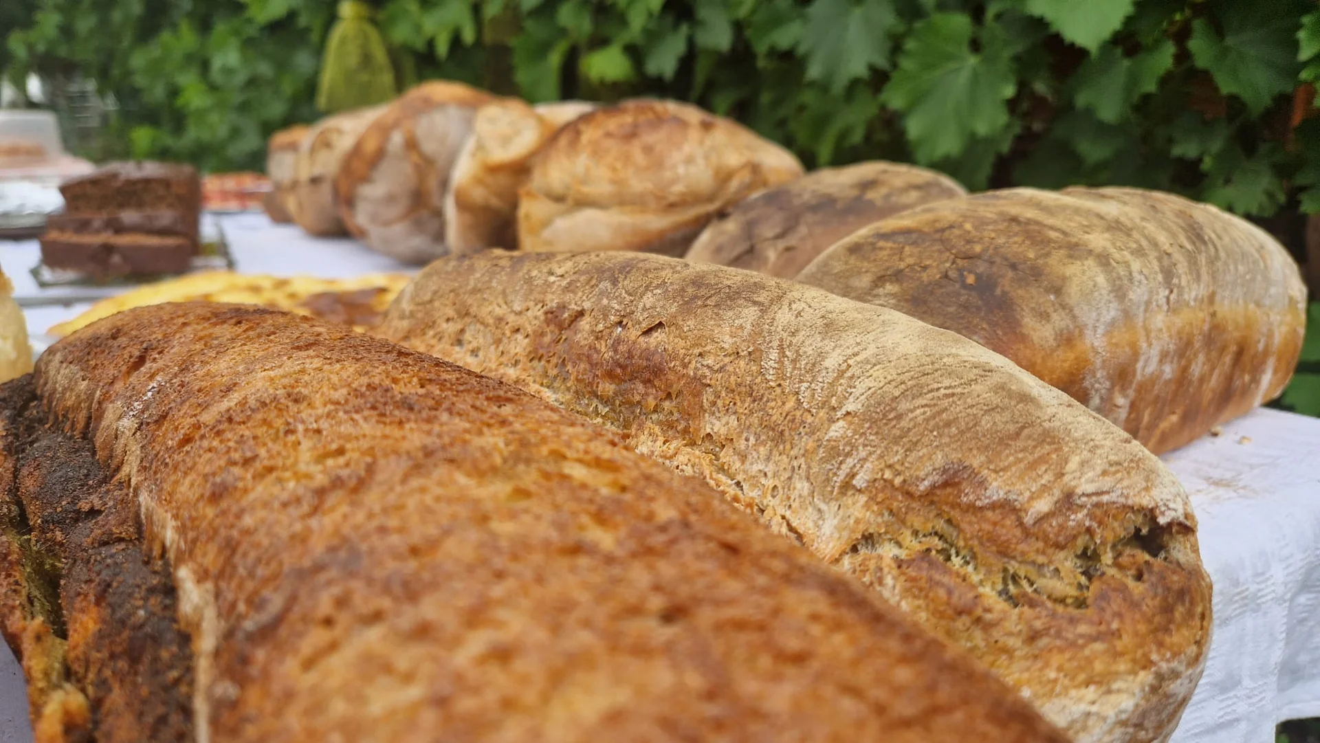 Brotbacken, wie früher